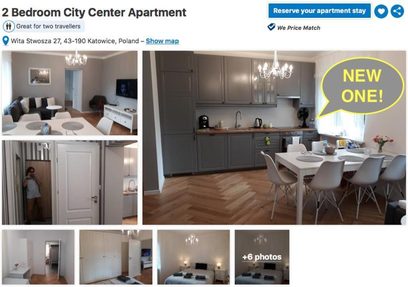 1 Bedroom City Center Apartment Katowice Exterior photo